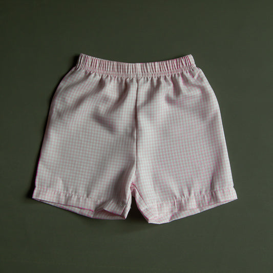 Pantalón corto rosa