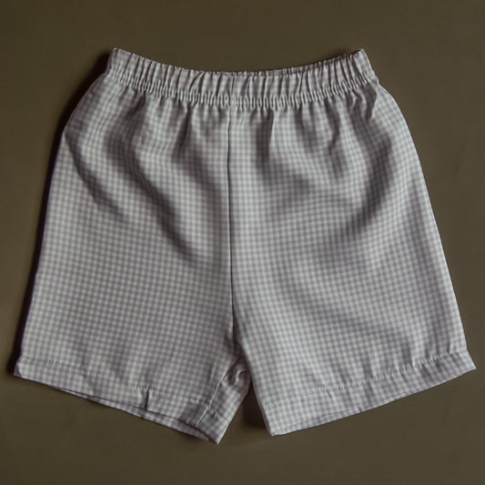 Pantalón corto gris